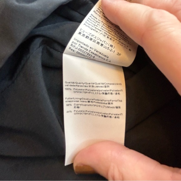 BOSS Hugo Boss Black Pencil Skirt Sz 8 EUC - Picture 10 of 13